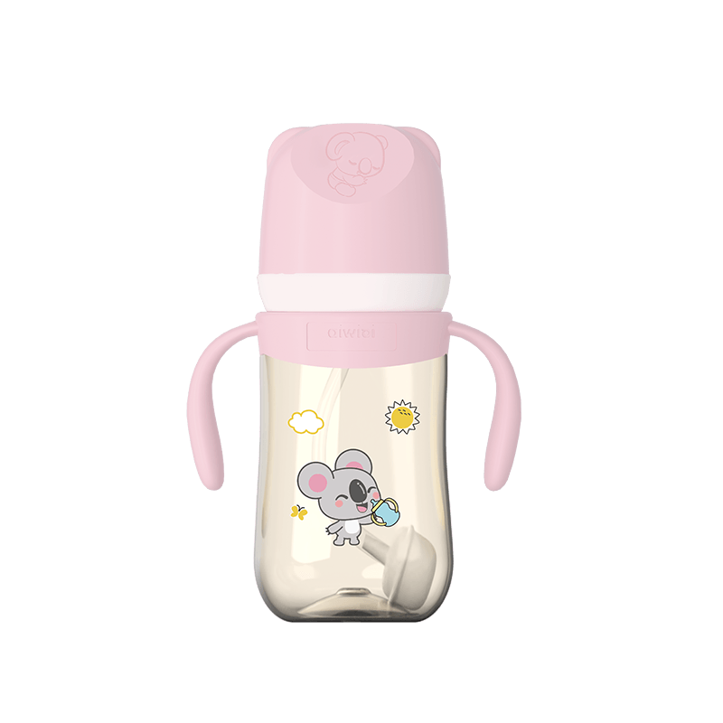 Tritan Shatter-Resist Lightweight Feeding Bottle 270ml Pink